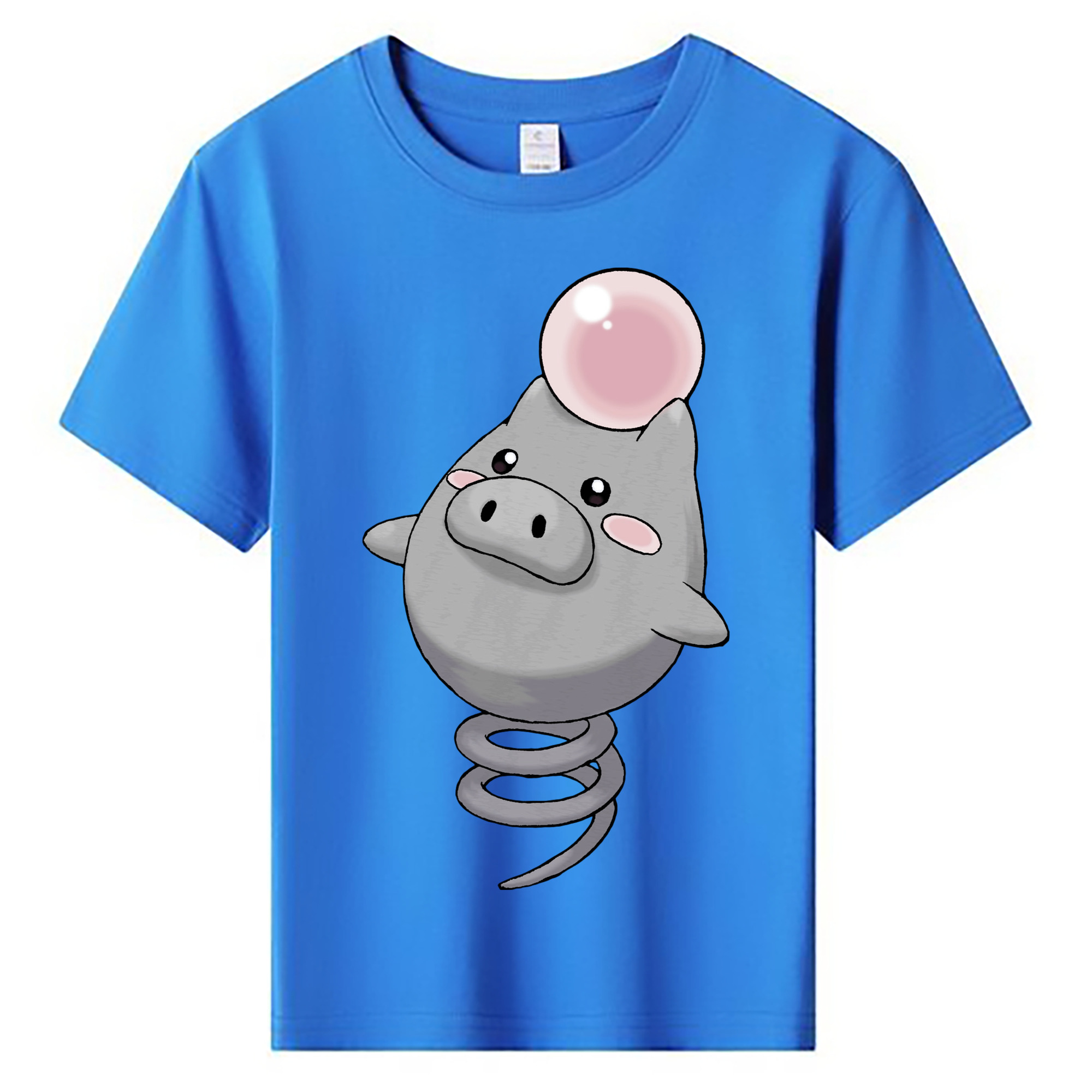 （画像用） ポケットモンスター Pokémon 綿100％キッズTシャツ（フロントプリント）